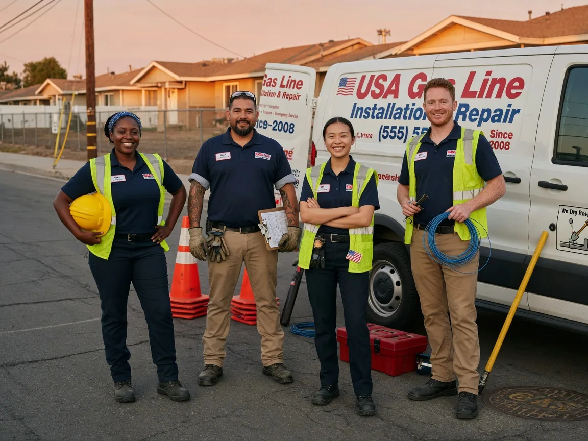 Gas Line Installation company in Blachly, OR